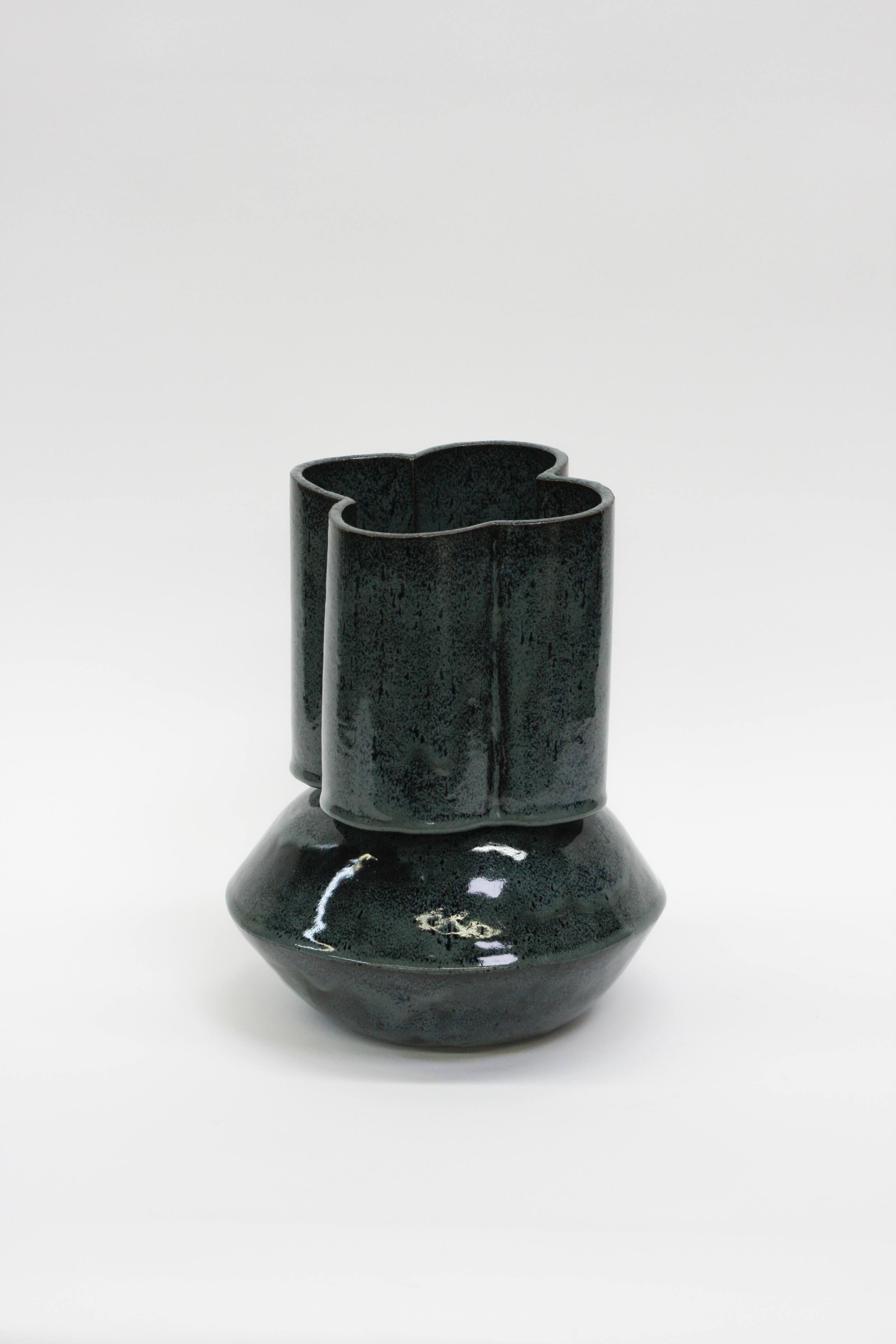 Oval Scallop Vase